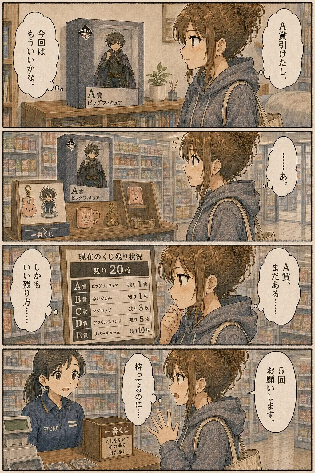 くじカスあるある #023「持ってるのに引きたい」