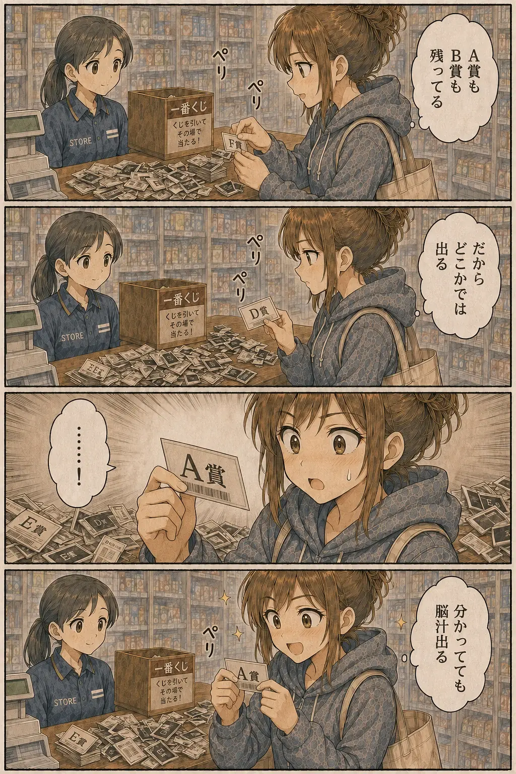 くじカスあるある #025「分かってても脳汁」